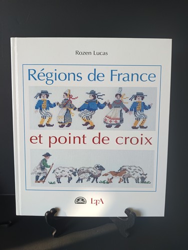 Livre broderie point croix - livre,
