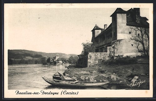 Cpa beaulieu sur - beaulieu-sur-dordogne,, la