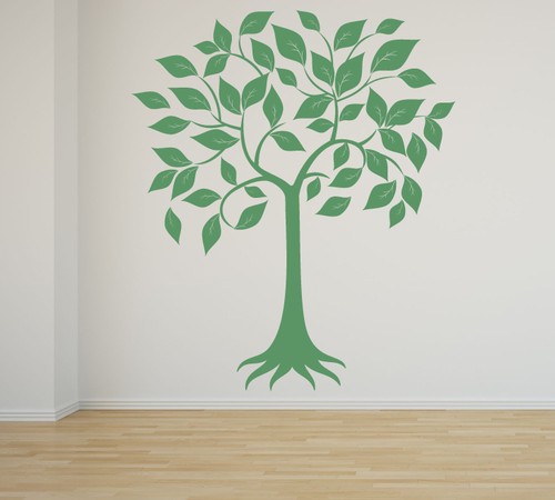 Wall art tree - one, color