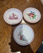 3 Jolies Assiettes Ajourees St