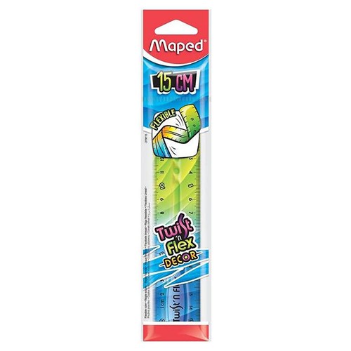 Règle maped 15cm - 15cm, twist