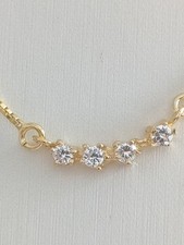 Collier en argent plaqué or