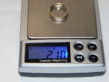 Bague Alliance Or jaune 14k