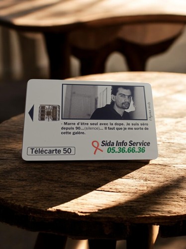 Télécarte vintage sida - sida, info
