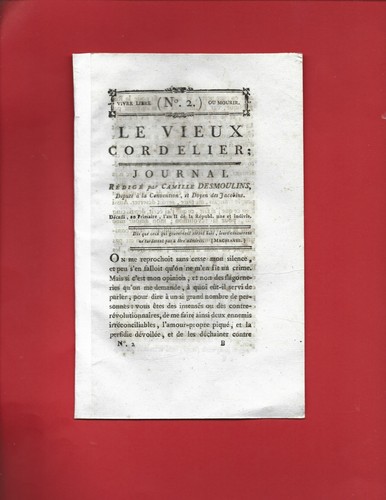 1794 journal revolution - revolution, le