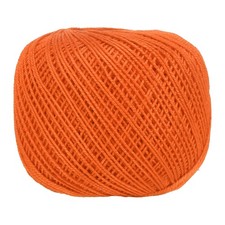 Fil pour crochet rouge perle 