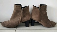 Bottines Geox Cuir Velours