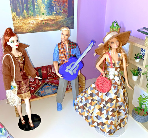 Barbie ange mackie gold - b,