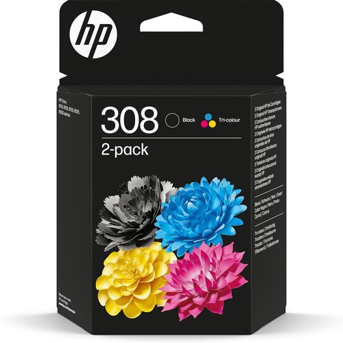 308 multipack noir - hp, noir(e)