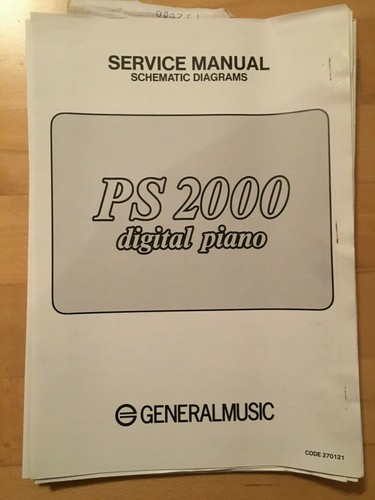 Gem generalmusic ps2000 piano - generalmusic,