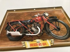 Dresch 250 MS 604 1929 fiche carte moto passion collection édition Atlas