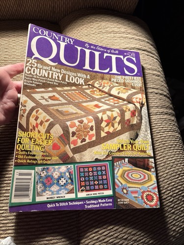Country quilts magazine - quilts, fall