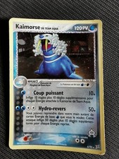 Carte Pokemon KAIMORSE 6/95 Holo Bloc EX Team Aqua VS Team Magma FR