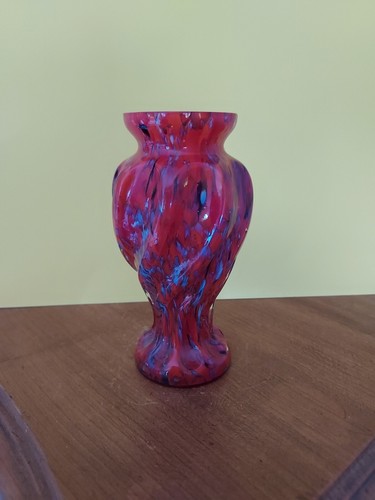 Vase verre orange clichy - vase, clichy?