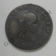 Isabel II 4 Réales 1849 Ceca