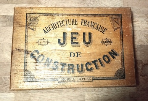 Ancien jeu construction en - jeu, de