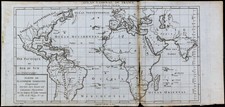 1791 - Planisphère terrestre