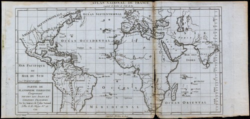 1791 planisphère terrestre - -,
