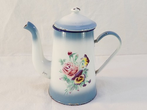 Cafetiere signé japy tole - cafetiere,