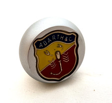 Pommeau Levier de Vitesses Gris Abarth Fiat 500 F DE GAUCHE À DROITE Tuning A110