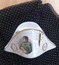 CENDRIER CORSE "NAPOLEON" PORCELAINE DE LUXE DE FRANCE - IMPECCABLE