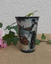 ANCIEN VERRE VASE CIBOURE