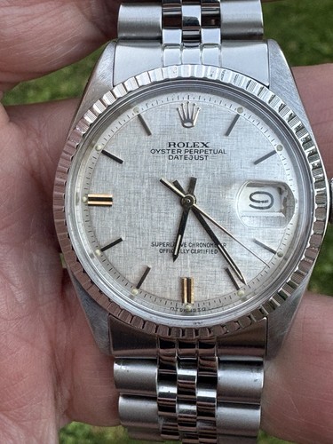 Rolex datejust 1603 cadran - datejust,