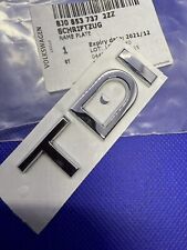 Logo Badge Emblème Audi TDI