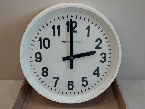 Big soviet clock - big, arrow