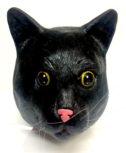 Masque chat noir - chat,