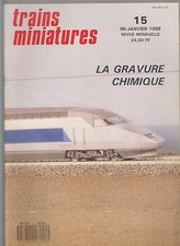 TRAINS MINIATURE N°15 tgv