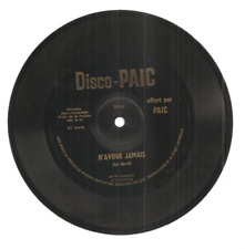 LOT de 2 DISQUES 45T souples publicitaires - Lessive PAIC - Années 60/70. 