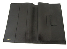 MAGNIFIQUE PORTEFEUILLE EN CUIR NOIR DE LA MAISON LANCEL NEUF DE STOCK Q213