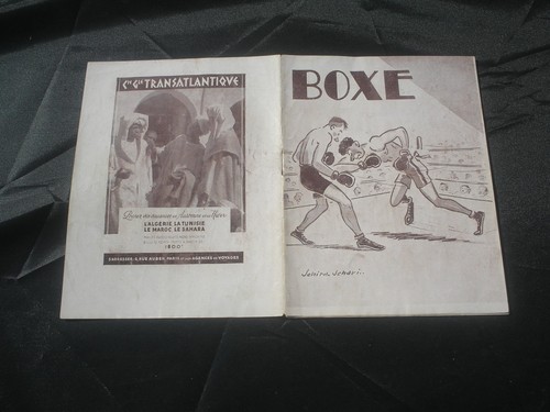 Programme boxe boxing boxen - programme,