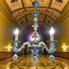 lustre classique capodimonte