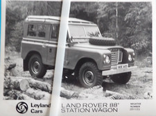 Photo presse LAND ROVER 88 STATION WAGON an83