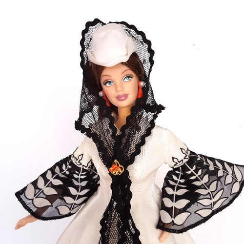 Scarlett hara barbie dress - o'hara,