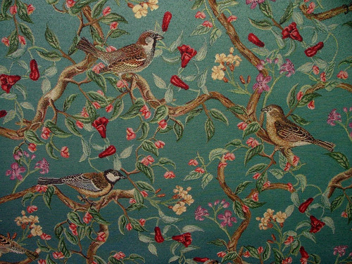Tissu rideau tapisserie - tissu, de