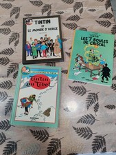 Lot  3 Bd Tintin Le Monde Hergé Casterman – Très bon état – Collection A Saisir 