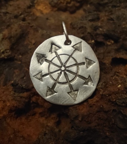 Pendentif étoile chaos - pendentif, du