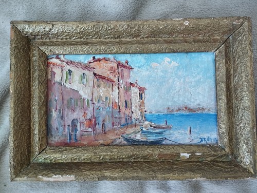 Tableau ancien huile sur - tableau,