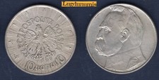 Pologne 10 Zlotych 1937 TTB