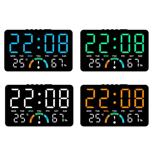 Horloge led murale bureau - led,