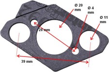 36048 TECUMSEH Joint d'admission d'origine moteur TECUMSEH VLV60