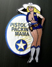 PISTOL PACKIN MAMA NOSE ART