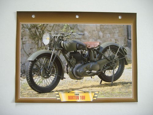 Fiche moto norton - moto, h