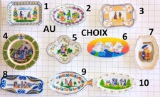 2013 FABOLAND LES PLATS DE QUIMPER FEVE PORCELAINE 3D au choix