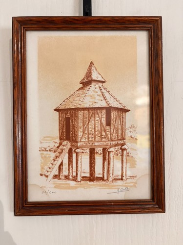 Lithographie gravure estampe - gravure,