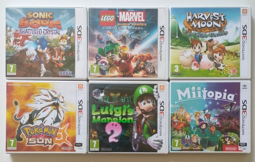 Lot jeux nintendo 3ds - nintendo,