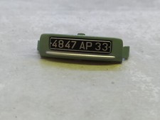 1/18 Plaque d'immatriculation avant Renault Dauphine Norev